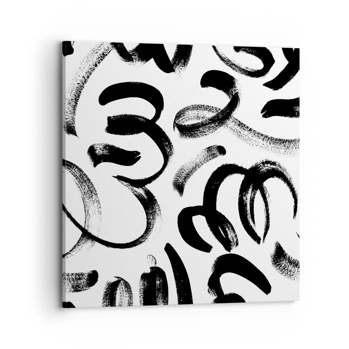 Quadro su tela - Stampe su Tela - Nero su bianco - 70x70 cm