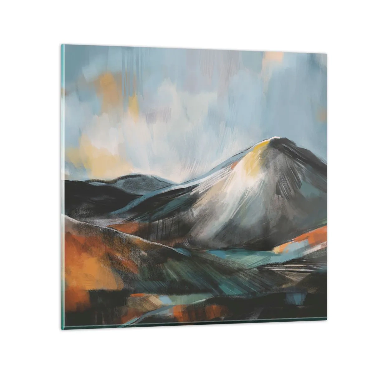 Quadro su vetro - Aspri e belli - 60x60 cm