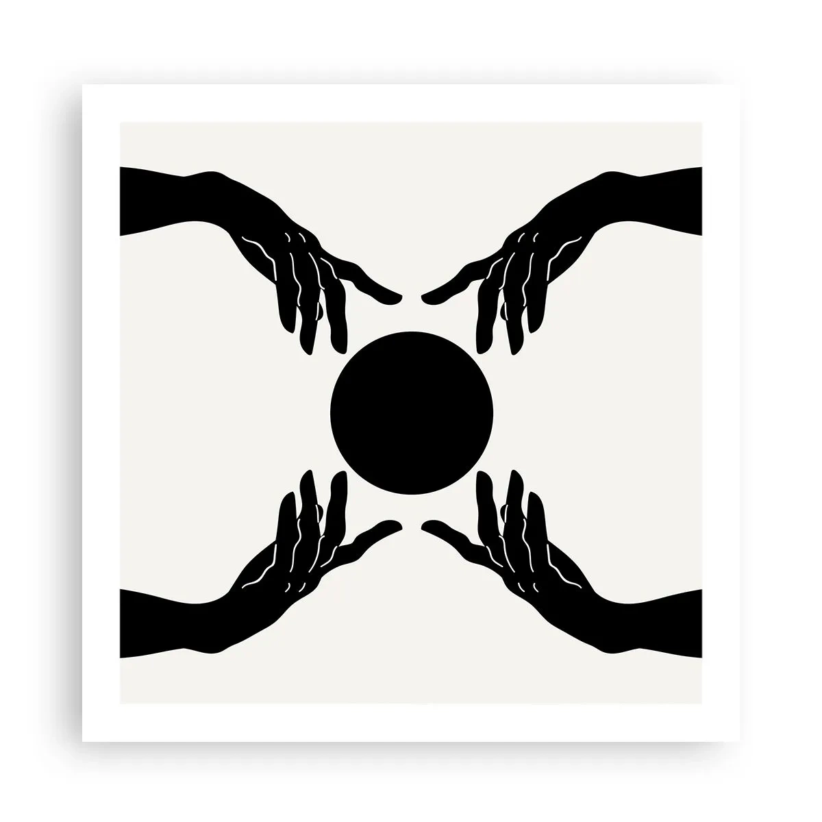 Poster - Segno misterioso - 60x60 cm