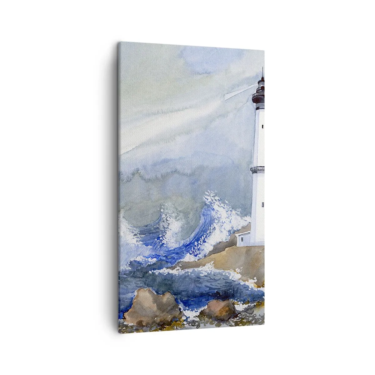 Quadro su tela - Stampe su Tela - Contro il buio e le burrasche - 45x80 cm