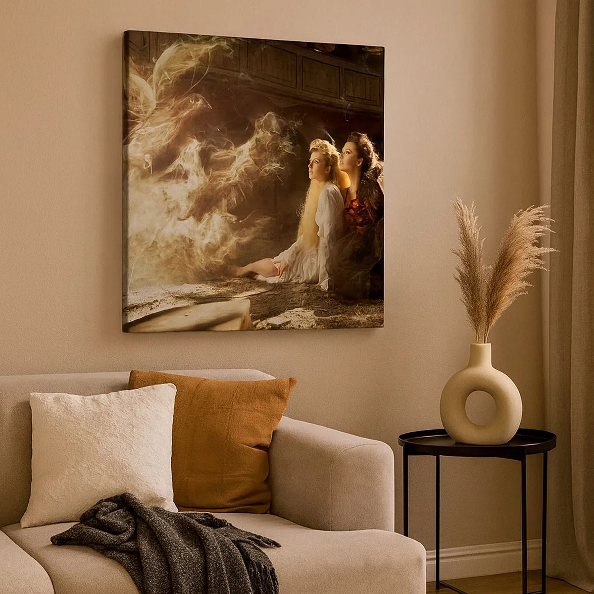 Quadro su tela - Stampe su Tela - Ed è diventata poesia - 30x30 cm