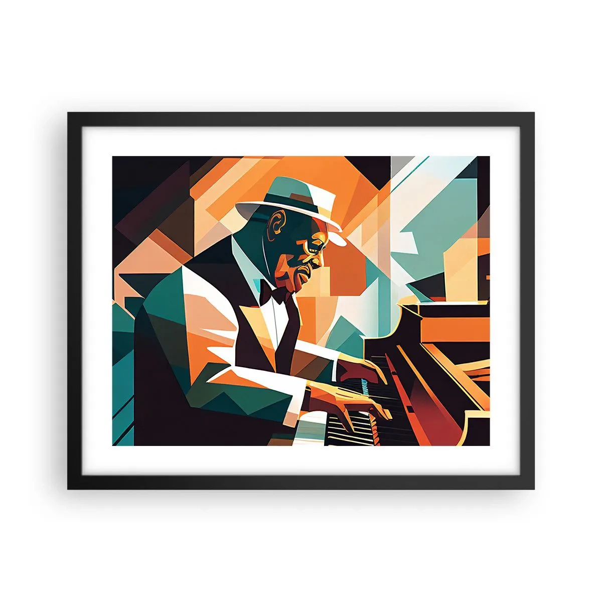 Poster in cornice nera - Tutto il jazz - 50x40 cm