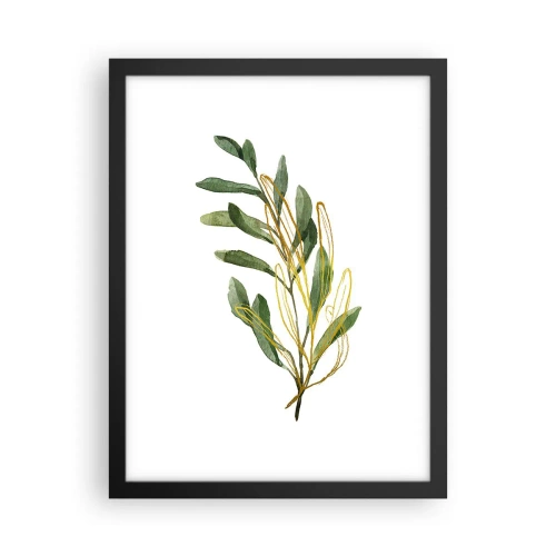 Poster in cornice nera - Tutto ciò che è buono - 30x40 cm