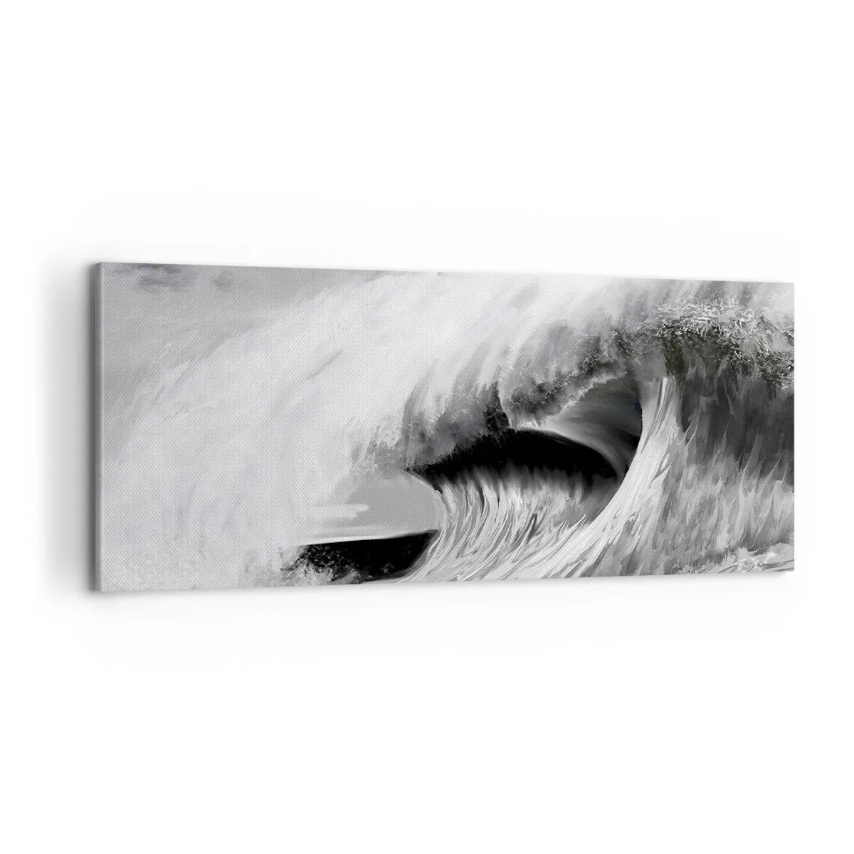 Quadro su tela - Stampe su Tela - La furia dell'oceano - 100x40 cm