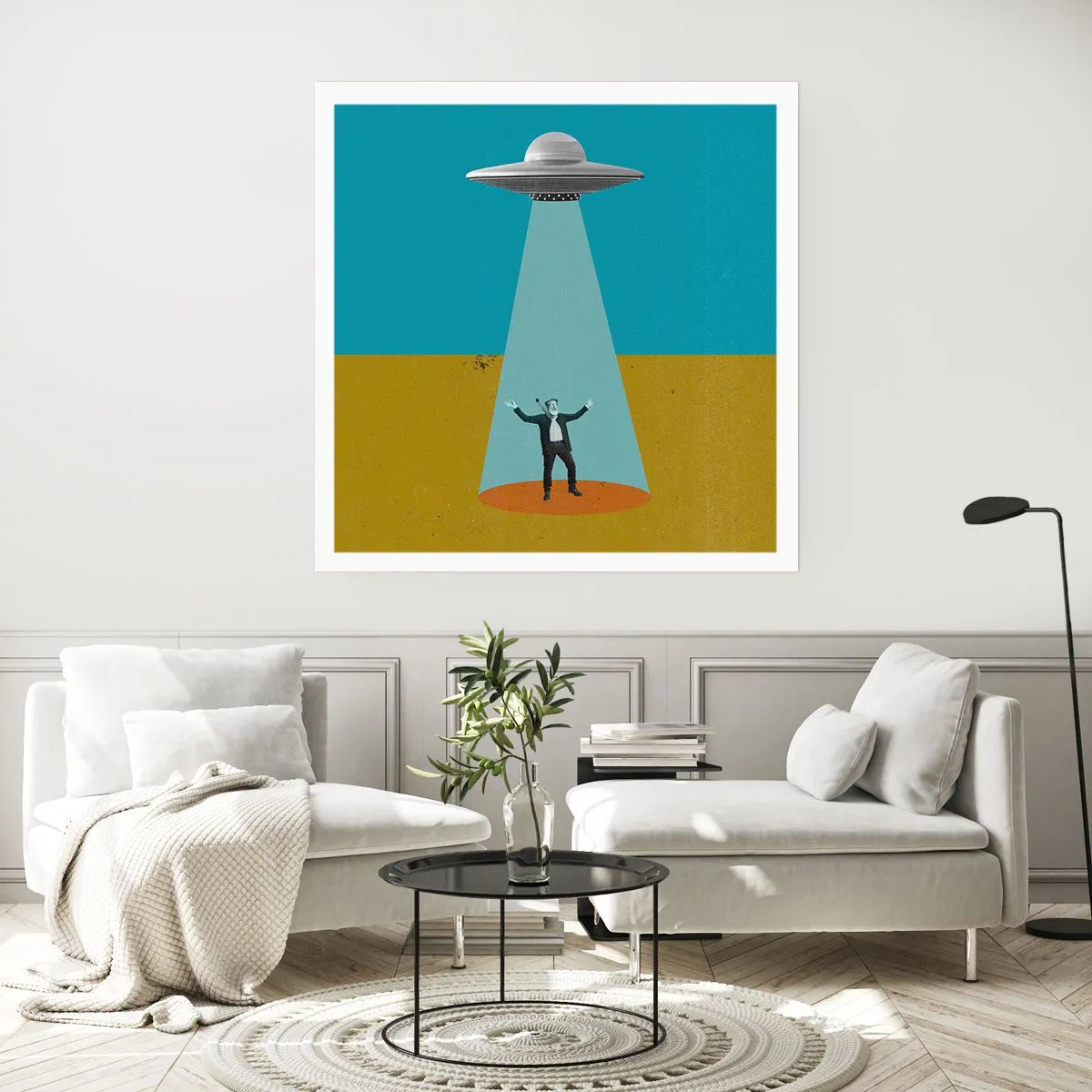 Poster - Incontro ravvicinato - 50x50 cm