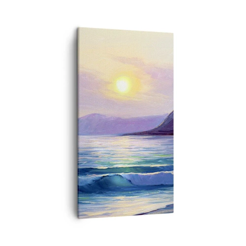 Quadro su tela - Stampe su Tela - Cristallo di acqua e di aria - 45x80 cm