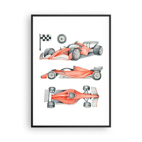 Poster in cornice nera - Inseguendo i sogni - 70x100 cm