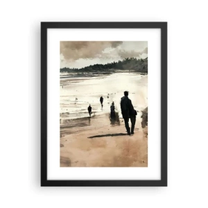 Poster in cornice nera - Convocati - 30x40 cm