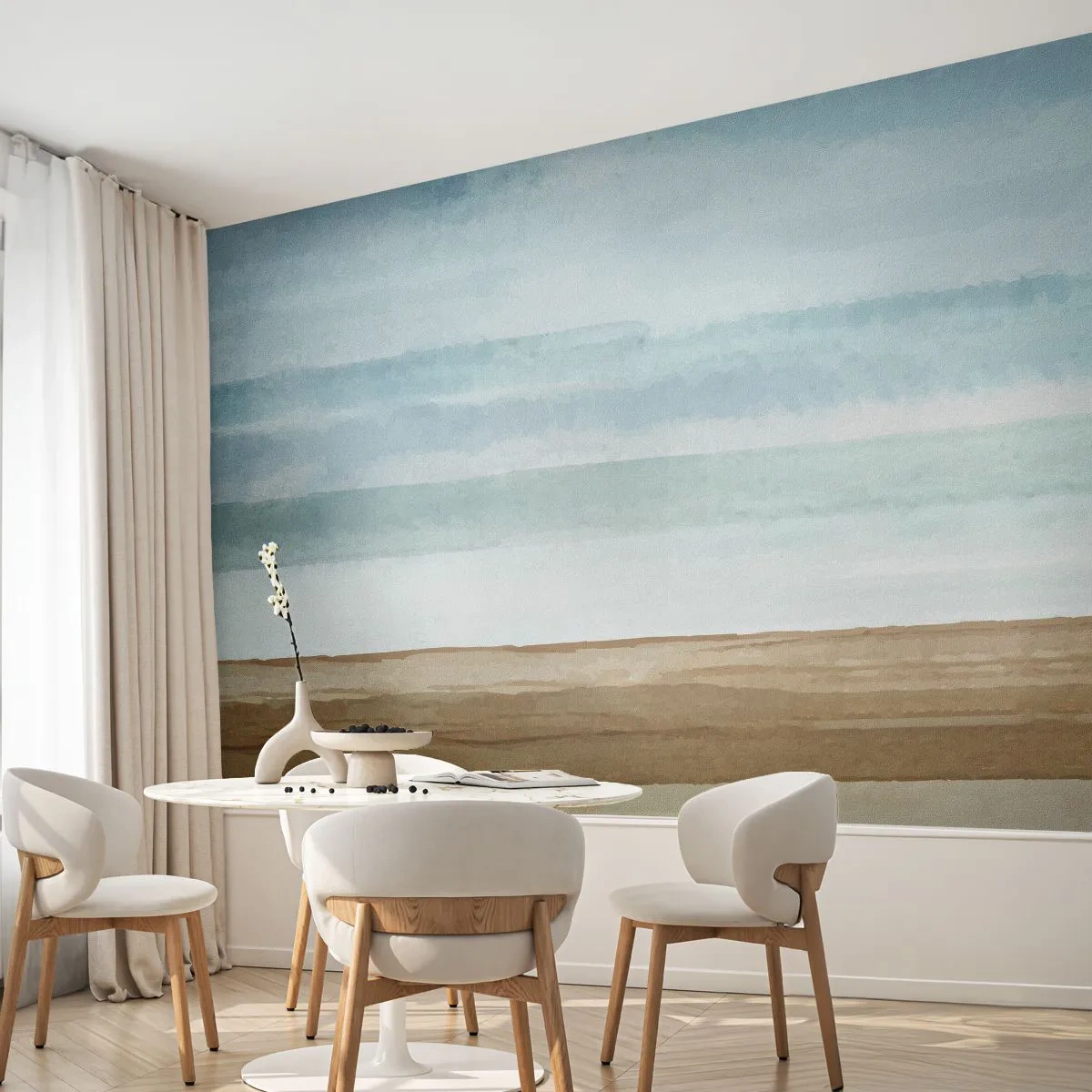 Fotomurali Premium Canvas - Rilassamento - Astrazione, Costa, Spiaggia - 500x350 cm