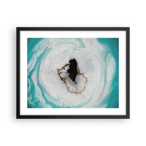 Poster in cornice nera - Penetrare all'interno - 50x40 cm