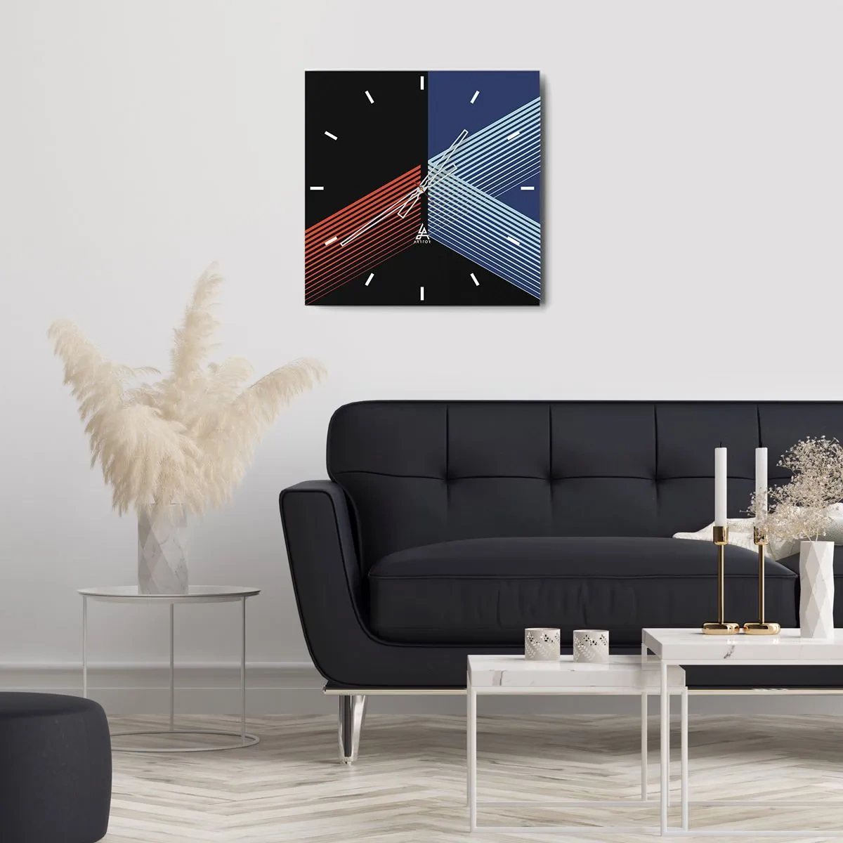 Orologio da parete - Orologio in Vetro - Una storia semplice - 40x40 cm