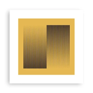 Poster - La quadratura degli opposti - 30x30 cm