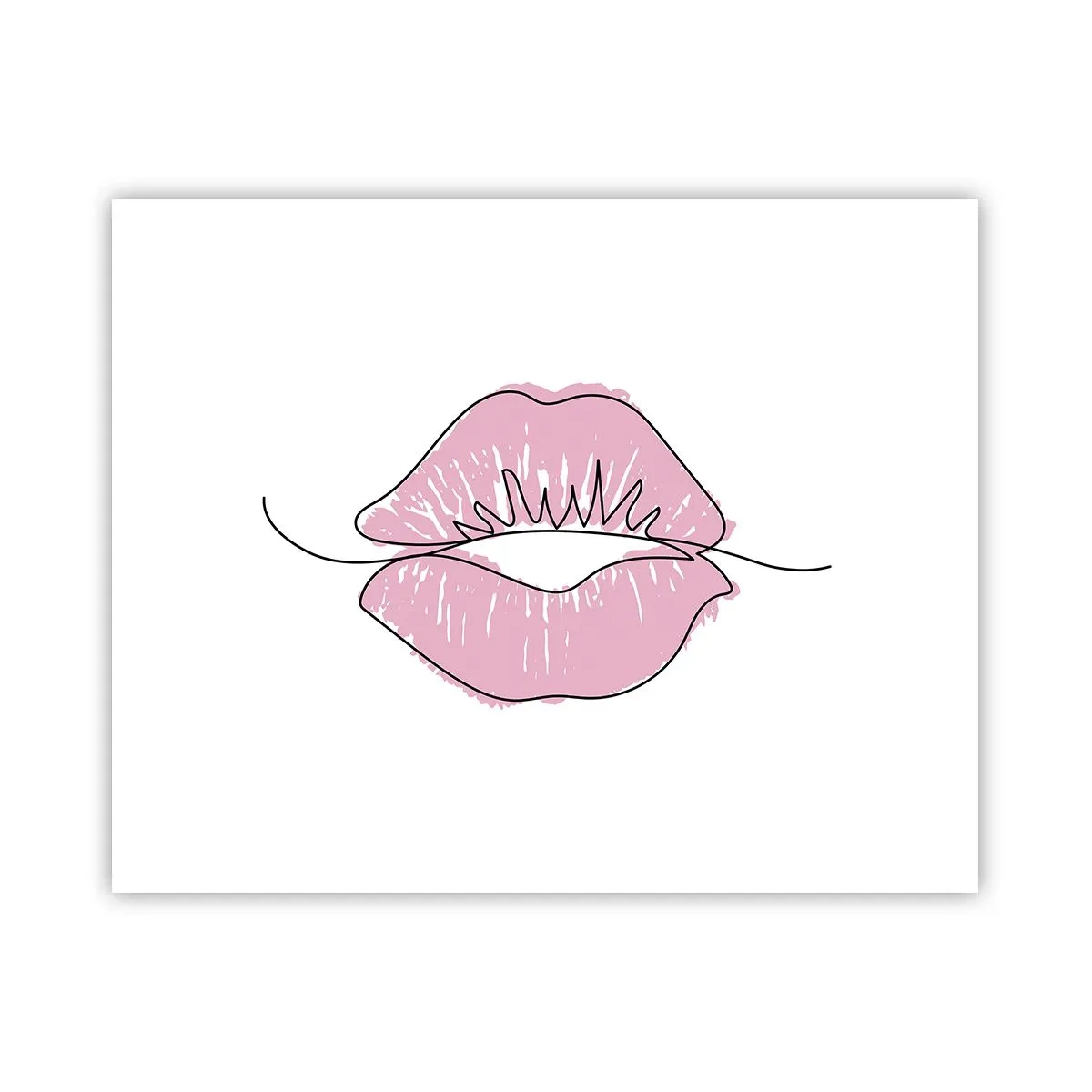 Poster - Pronti al bacio? - 50x40 cm