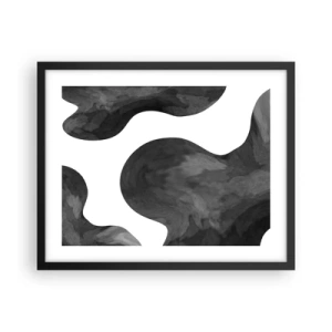 Poster in cornice nera - Via Lattea - 50x40 cm
