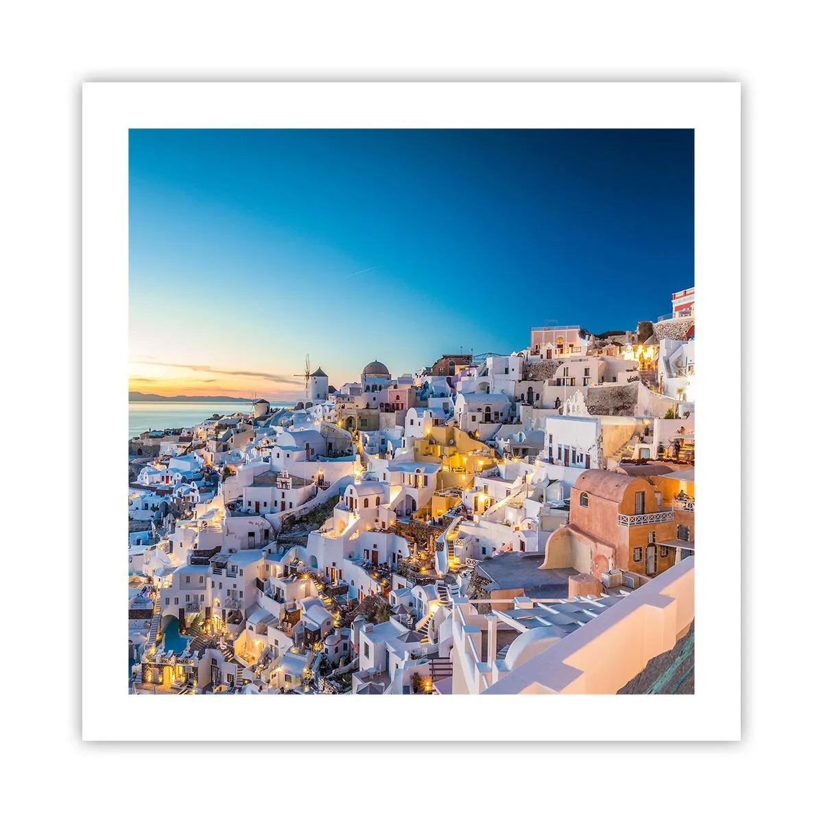 Poster - Essenza della grecità - 50x50 cm