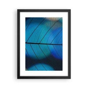 Poster in cornice nera - Struttura intricata - 30x40 cm