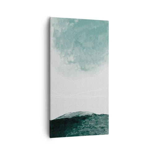 Quadro su tela - Stampe su Tela - Incontro con la nebbia - 55x100 cm