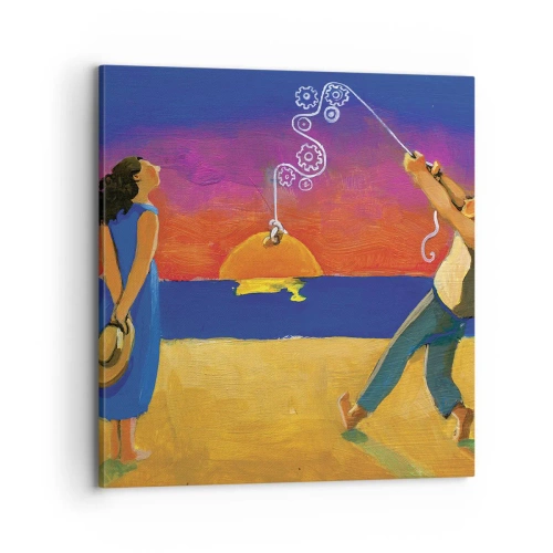 Quadro su tela - Stampe su Tela - Più delle stelle del cielo - 70x70 cm