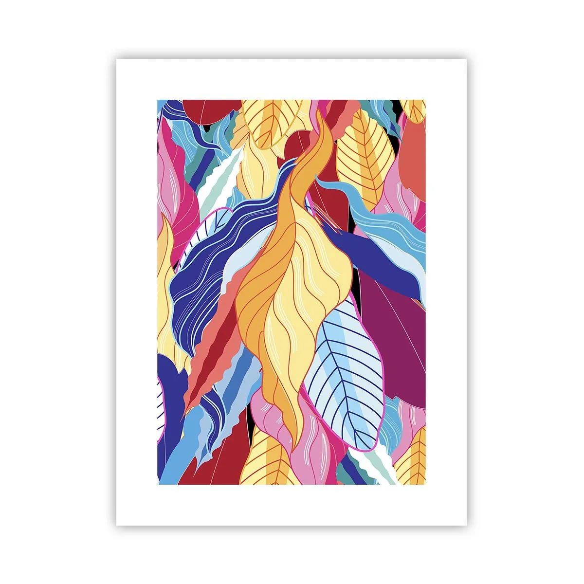 Poster - Disordine colorato - 30x40 cm