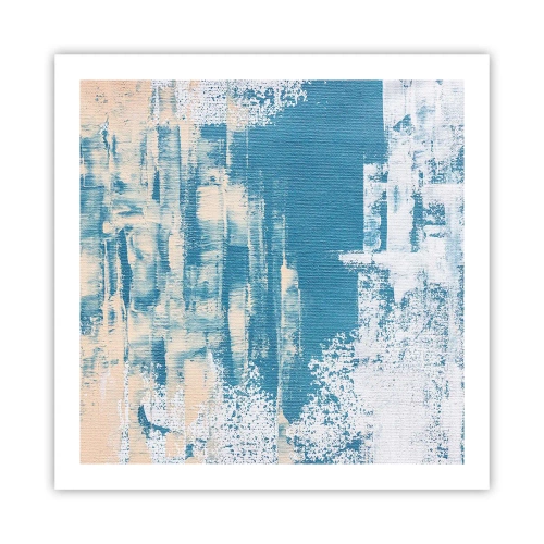 Poster - Attraverso il ghiaccio - 60x60 cm