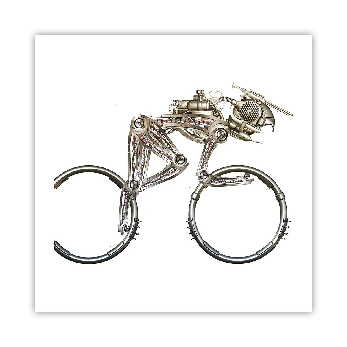 Poster - Macchina perfetta - 50x50 cm