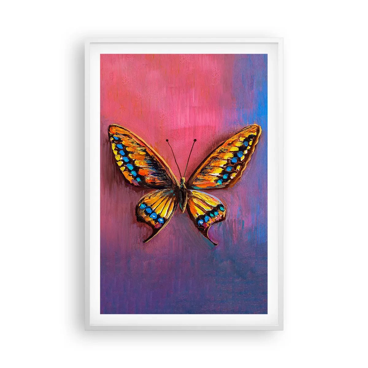 Poster in cornice bianca - Gioielli della natura - 61x91 cm