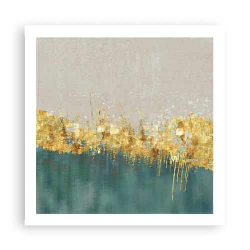 Poster - Confine dorato - 60x60 cm
