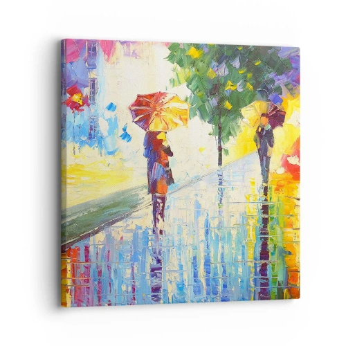 Quadro su tela - Stampe su Tela - E tutto è chiaro - 30x30 cm