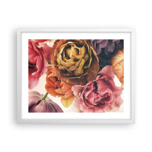 Poster in cornice bianca - La festa della vita - 50x40 cm