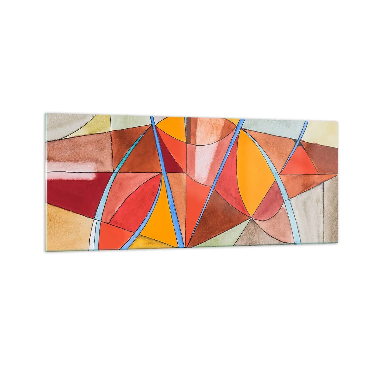Quadro su vetro - Carosello, carosello dei sogni - 100x40 cm