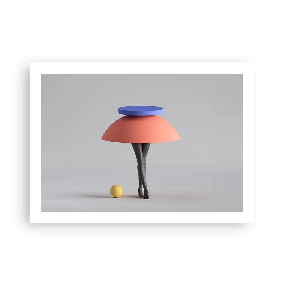 Poster - Composizione surrealista - 70x50 cm