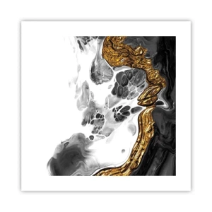 Poster - Composizione organica - 40x40 cm