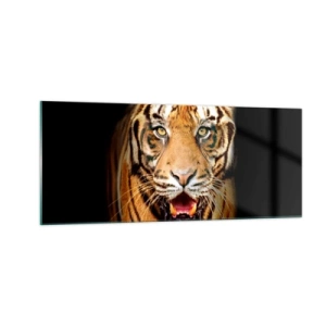 Quadro su vetro - Cuore selvatico - 100x40 cm