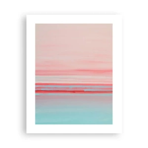 Poster - Astrazione all'alba - 40x50 cm