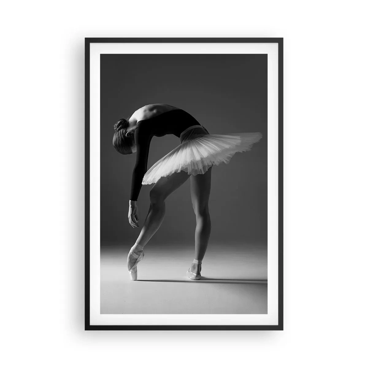 Poster in cornice nera - Bella ballerina - 61x91 cm