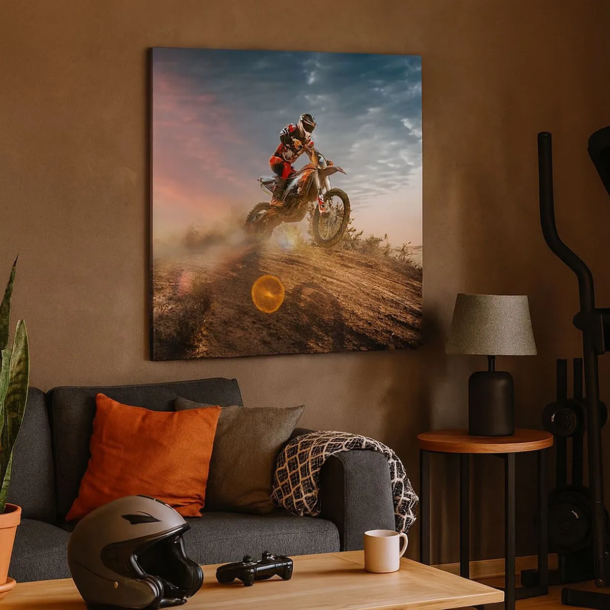 Quadro su tela - Stampe su Tela - Verso la vittoria - 30x30 cm