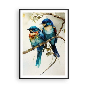 Poster in cornice nera - Si è offeso? - 70x100 cm