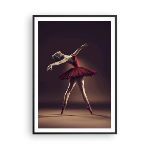 Poster in cornice nera - Prima ballerina - 70x100 cm