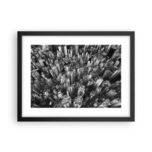 Poster in cornice nera - Ancora più in alto - 40x30 cm