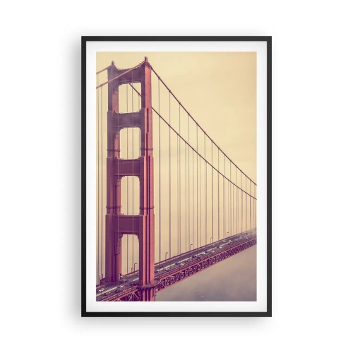 Poster in cornice nera - Tra il cielo e la terra - 61x91 cm