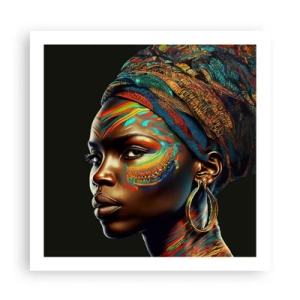 Poster - Regina africana - 60x60 cm