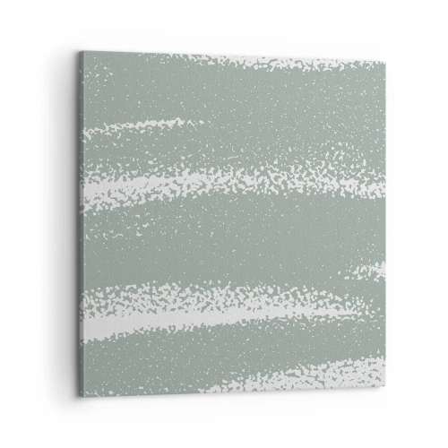 Quadro su tela - Stampe su Tela - Astrazione in clima invernale - 60x60 cm