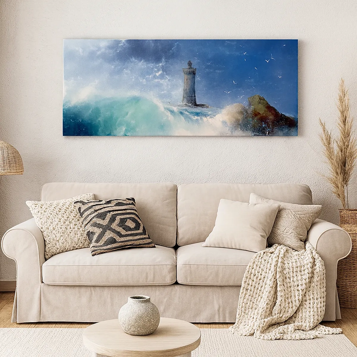 Quadro su tela - Stampe su Tela - In difesa contro gli elementi - 30x30 cm