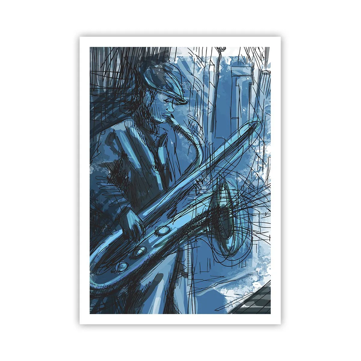 Poster - Rapsodia urbana - 70x100 cm