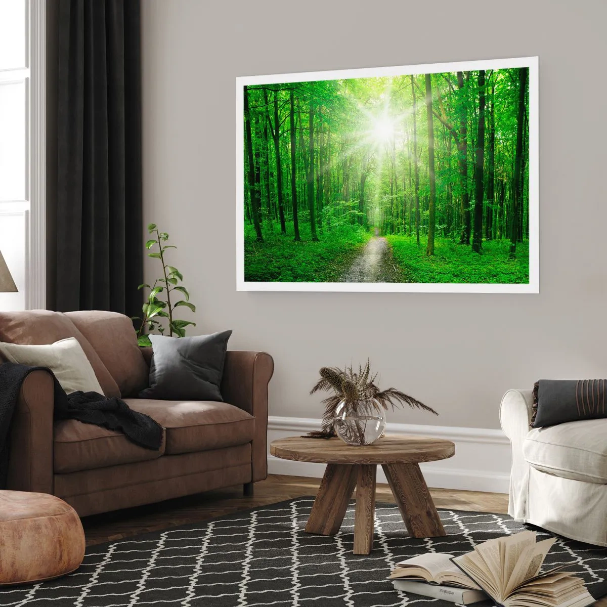 Poster - Cattedrale verde - 40x30 cm