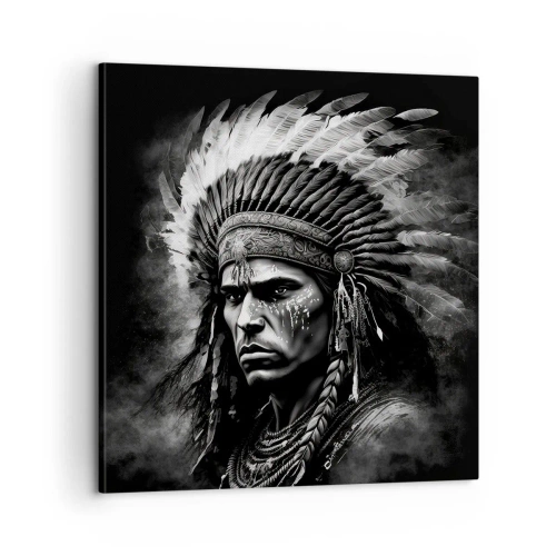 Quadro su tela - Stampe su Tela - Capo e guerriero - 60x60 cm