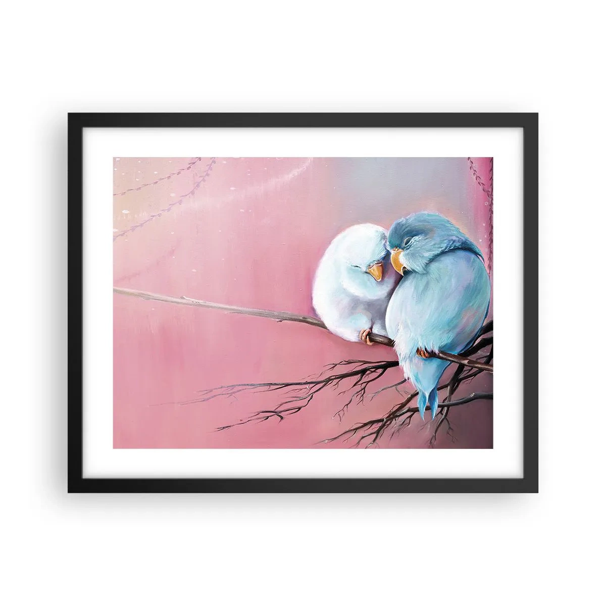 Poster in cornice nera - Che cosa aggiungere? - 50x40 cm