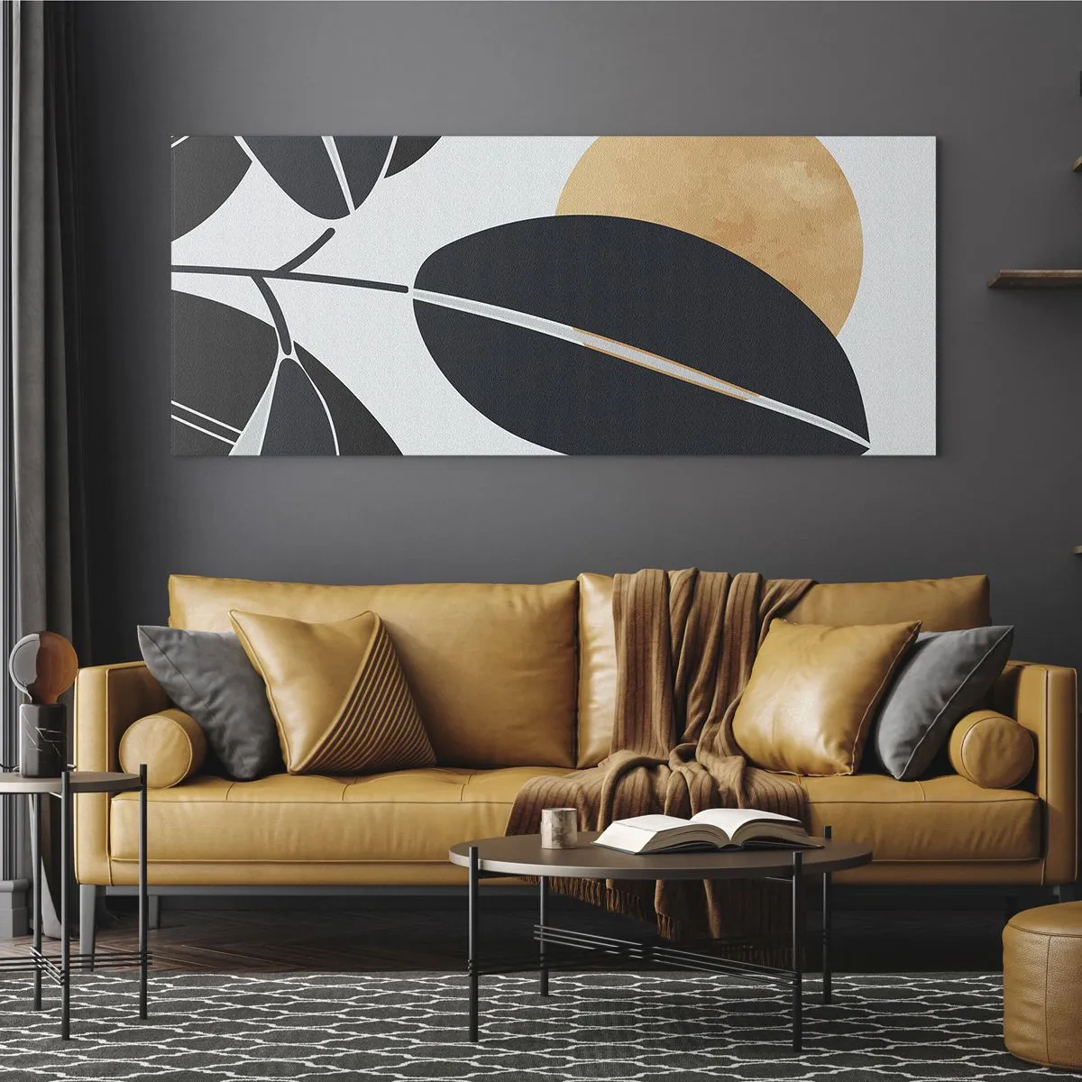 Quadro su vetro - Un giorno rovente d'estate - 100x40 cm