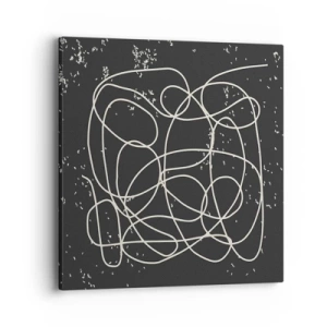 Quadro su tela - Stampe su Tela - Il caos dei pensieri - 40x40 cm