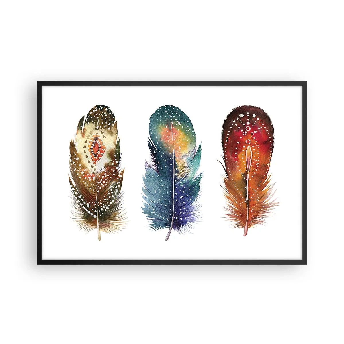 Poster in cornice nera - Cerimonie, riti, misteri - 91x61 cm